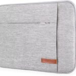 Lacdo 13 inch Laptop Sleeve Case for 13 inch New MacBook Air M4 A3240 2025, M3 A3113, M2 A2681, M1 A2337 | 13″ MacBook Pro M2/M1 A2338 A2251 A2289 | 13″ iPad Pro M5 / iPad Air M3 Computer Bag, Gray