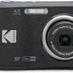KODAK PIXPRO Friendly Zoom FZ45-BK 16MP Digital Camera with 4X Optical Zoom 27mm Wide Angle and 2.7″ LCD Screen (Black)