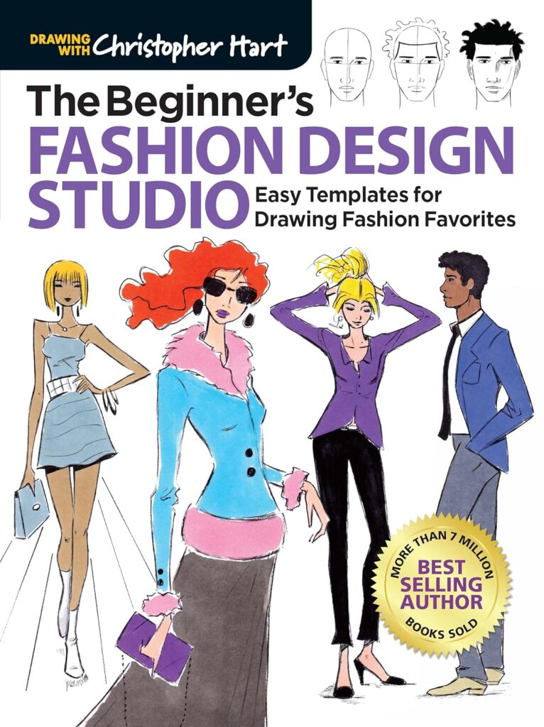 The Beginner’s Fashion Design Studio: Easy Templates for Drawing Fashion Favorites