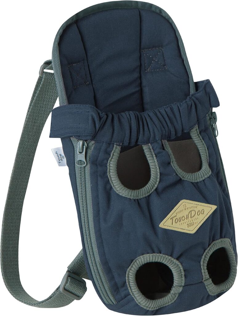 Touchdog Wiggle-Sack Fashion Designer Front and Backpack Dog Carrier