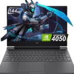 HP Victus 15.6 inch FHD 144Hz Gaming Laptop Intel Core i5-13420H NVIDIA GeForce RTX 4050 6GB – 16GB DDR4 512GB SSD Mica Silver (2024)