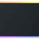 Razer Strider Chroma Hybrid Gaming Mouse Mat with Razer Chroma RGB: Hybrid Soft/Hard Mat – 19 Razer Chroma RGB Lighting Zones – Warp and Water-Resistant – Anti-Slip Base – Seamless Edges