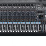 W IN-MIX DX16 Professional DJ Audio Mixer 16 Channel with 99 DSP Effects,7-band EQ,Independent 48V Phantom Power&Mute Button,Bluetooth Function,USB Interface Recording For Studio & Stage