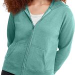 Hanes womens Ecosmart Full Zip Fleece Hoodie
