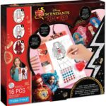 Make It Real: Descendants 4 Rise of Red – LED Light Board Fashion Sketching Set – Create Fashion Designs, Adjustable Light, Disney, Girls-Kids Age 8+