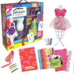 Creativity for Kids Designed by You Fashion Studio: DIY Fashion Designer Craft Kit for Girls, Dress Design Toy & Sewing Set for Kids, Gifts and Toys for Girls (Ages 9+)