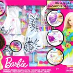 Barbie Tie-Dye Fashion Designer Kit – DIY Design Set for Girls with Dresses, Markers, Stickers & Tools – Create Real Barbie Outfits, Craft Activity for Kids Ages 6+