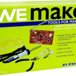 WEmake FM Radio DIY Soldering Kit with Tools | Soldering Iron | Side Cutters | Safety Glasses | Solder | Great Stem Project