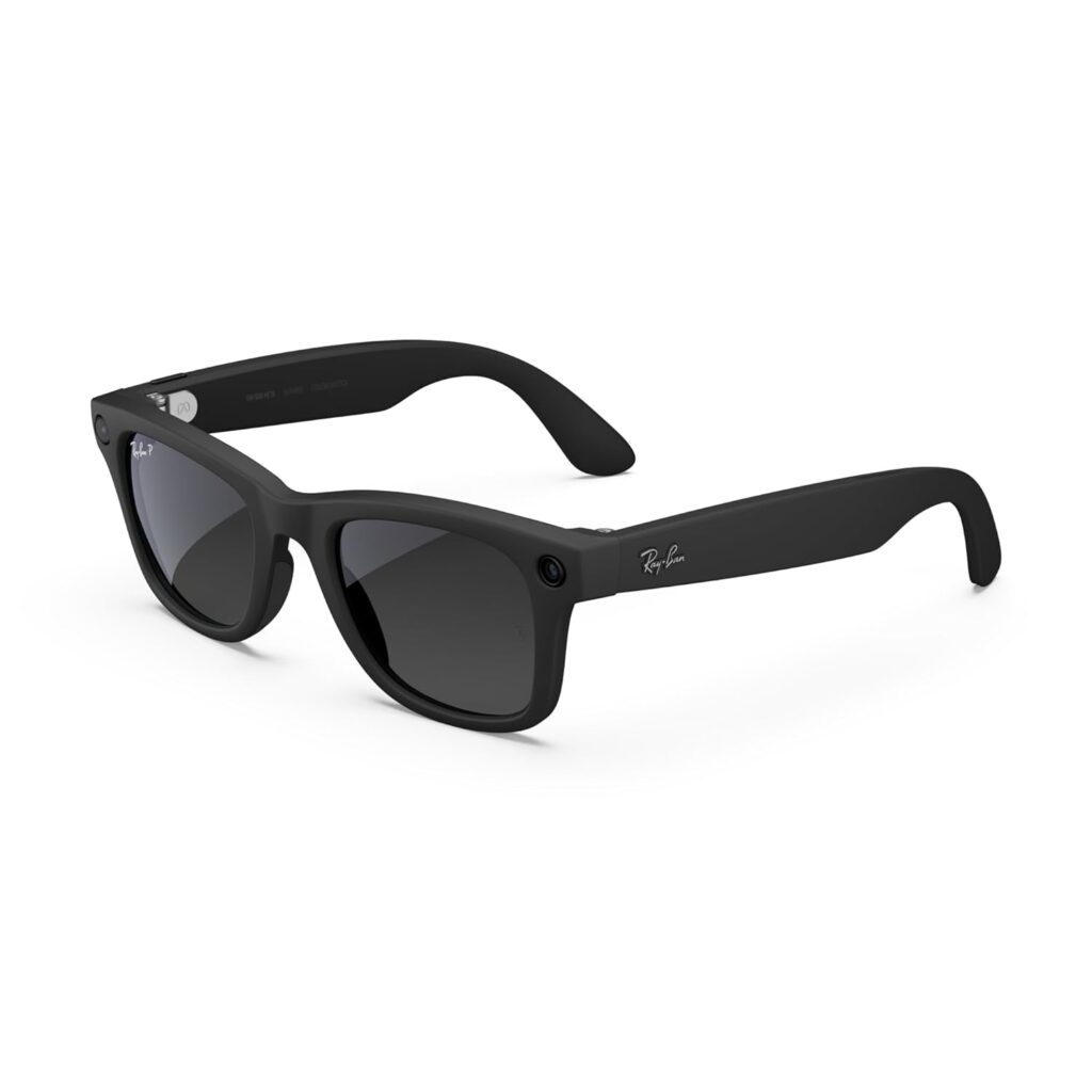 Ray-Ban | Meta Wayfarer (Gen 2) – Matte Black, Polarized Gradient Graphite lenses