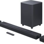 JBL Bar 1000: 7.1.4-Channel soundbar with Detachable Surround Speakers, MultiBeam™, Dolby Atmos®, and DTS:X®, Black