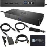 WD19 Dell Docking Station Dual Monitor – USB-C Dock with 180W Adapter, HDMI, DisplayPort, USB-C Cables – Dell Laptop Docking Station (Renewed)