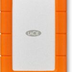 LaCie Rugged USB-C, 5TB, Portable External Hard Drive, Drop, Shock, Dust, Rain Resistant, for Mac & PC (STFR5000800)