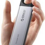 ORICO 2TB External SSD Up to 1050MB/s, Hanging Hole Design Portable Solid State Drive, USB C&A 2 in 1 Cable, Reliable Storage for Type-C Smartphone, Tablets, Laptops – C10