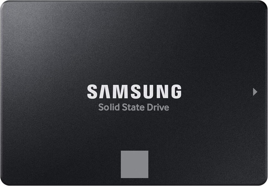 SAMSUNG 870 EVO SATA SSD 500GB 2.5” Internal Solid State Drive, Upgrade PC or Laptop Memory and Storage for IT Pros, Creators, Everyday Users, MZ-77E500B/AM, Black