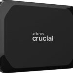 Crucial X9 1TB Portable SSD, Up to 1050MB/s, USB 3.2 USB-C, External Solid State Drive, Compatible with Windows, Mac, & Android, Reliable Storage for Games, Files, & Backups, Black – CT1000X9SSD902