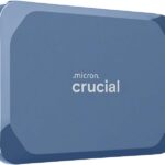 Crucial X10 2TB Portable SSD, Up to 2,100MB/s, USB 3.2 USB-C, External Solid State Drive, Compatible with Windows, Mac & Android, Durable Storage for Games, Photos & Files, Blue – CT2000X10SSD9-02