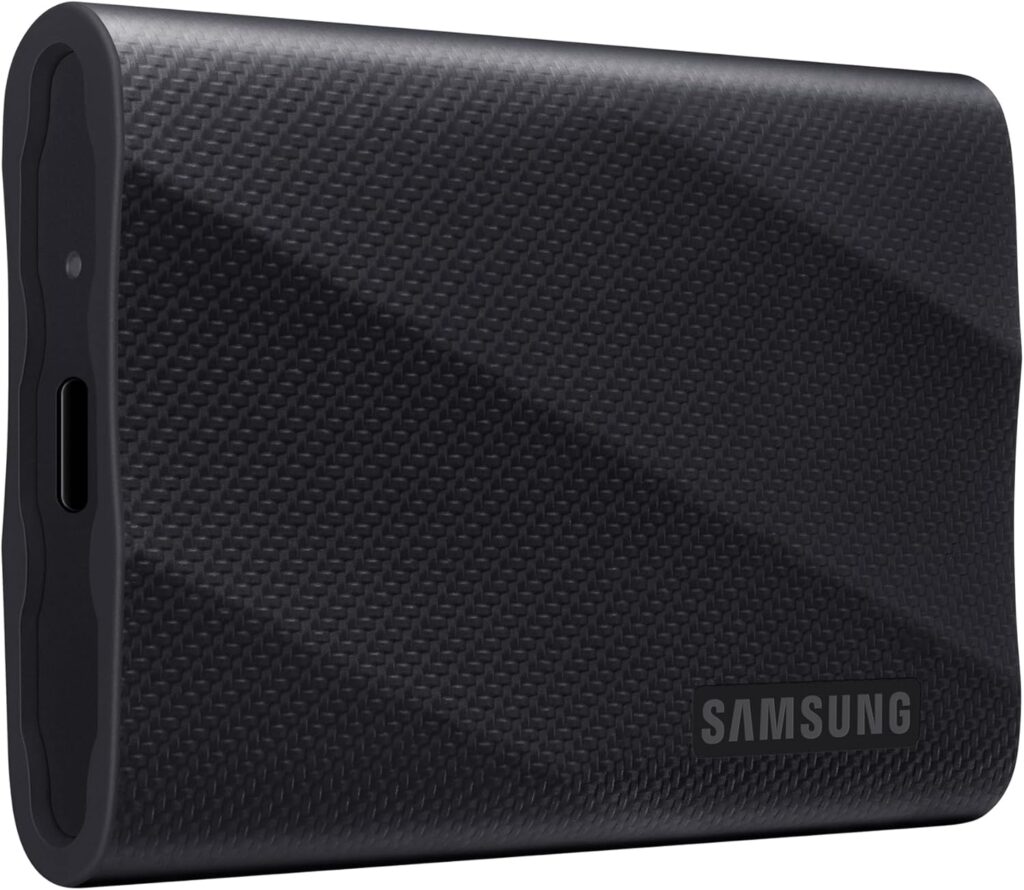 SAMSUNG T9 Portable SSD 1TB, USB 3.2 Gen 2×2 External Solid State Drive, Seq. Read Speeds Up to 2,000MB/s for Gaming, Students and Professionals, MU-PG1T0B/AM, Black
