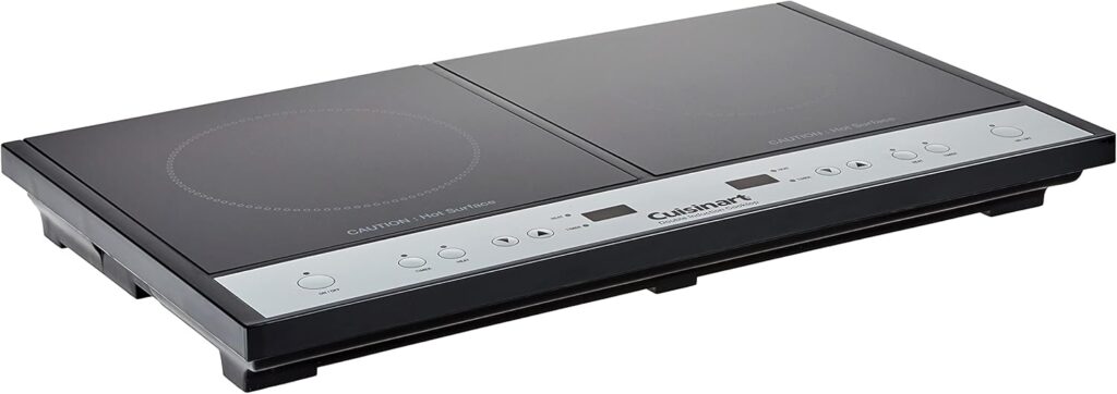Cuisinart ICT-60FR Double Induction Cooktop – Certified (Renewed)