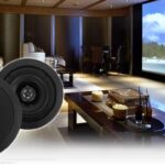 Rockville Pair HC55-16 Black 5.25″ 300W in-Ceiling Speakers 16 Ohm, Polypropylene Woofer, Mylar Dome Tweeter, Swivel Tweeter, for Home Theater