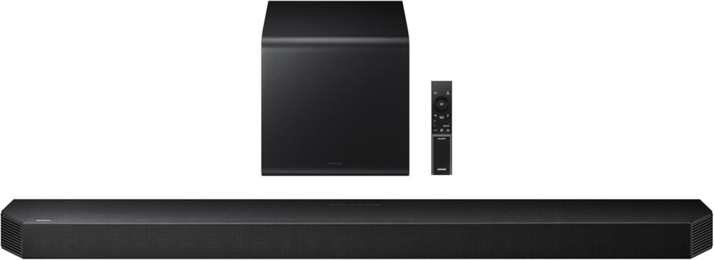 Samsung Q800F 5.1.2ch Q Series Soundbar + Subwoofer, Wireless Dolby Atmos, Q-Symphony, Game Mode Pro, Smart Integration (HW-Q800F, 2025)