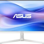 ASUS 24” (23.8 inch viewable) 1080P Eye Care Monitor (VU249HFI-W) – Full HD, IPS, 100Hz, SmoothMotion, Adaptive Sync, Nano-ion, Eye Care Plus, VESA Wall Mountable, 3 yr Warranty