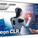 Elite Screens Aeon CLR 123-Inch ALR UST Projector Screen, 8K Edge-Free Fixed Frame, 95% Ambient Light Rejecting, Indoor Home Theater Movie Screen, Perfect for Ultra Short Throw Projectors, AR123H-CLR