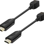 Wiistar HDMI Extender Over Cat5e/6 HDMI to RJ45 Extender Ethernet Network Converter Cable Repeater 1080P up to 60m HD MI Transmitter and Receiver for HDTV STB