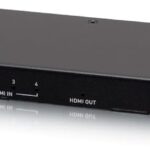 C2G 4-Port HDMI Switch – 4K 60Hz – Ideal for Switching Between Blu-ray Players, Gaming Consoles, Digital Cable or Satellite Boxes and A/V receivers