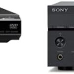 Sony DVPSR210P DVD Player & Sony STRDH590 5.2 Channel Surround Sound Home Theater Receiver: 4K HDR AV Receiver with Bluetooth,Black