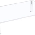 Sumerflos Clear Acrylic Monitor Laptop Stand, Sturdy and Save Space Computer Laptop Monitor Riser Stand for Home Office Desktop Universal Stand with Anti-Slip Pads