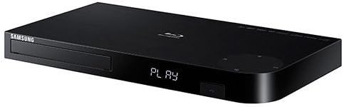 Samsung 3D Blu-ray DVD Disc Player With 4K UHD Upscaling & Built-in Wi-Fi Plus CubeCable 6Ft High Speed HDMI Cable (Renewed)