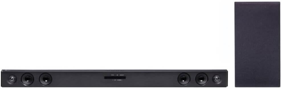 LG SQC2 2.1 Channel Soundbar with Wireless Subwoofer (Renewed)