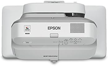 Epson PowerLite 675W 3200-Lumen WXGA Ultra-Short Throw 3LCD Projector (Renewed)