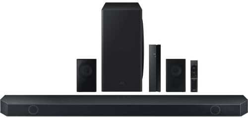 Samsung (Renewed) HW-Q910D 9.1.2 ch Soundbar w/Dolby Audio, Wireless Subwoofer (2024)