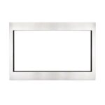 Gallery 27 in. Trim Kit for Built-in Microwave Oven in Stainless Steel