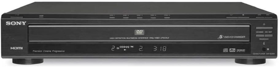 Sony DVP-NC85H/B HDMI/CD Progressive Scan 5-Disc DVD Changer, Black