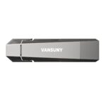 Vansuny 256GB USB Solid State Drive Up to 1000MB/s USB 3.2 Gen 2 Dual SSD USB A + Type C Portable External SSD for Android Phone Tablet Laptop MacBook PC