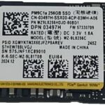 Oemgenuine OEM Samsun 256GB M.2 PCI-e NVME SSD GEN 4X4 Internal Solid State Drive 30mm 2230 Form Factor M Key Steam Deck