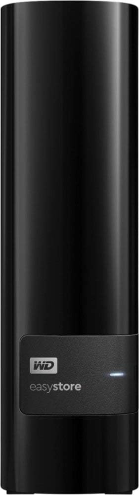 W.D. Western Digital WDBCKA0100HBK-NESN Easystore 10TB External USB 3.0 Hard Drive – Black Portable