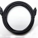 Omnihil 10 Feet Optical Digital Cable Compatible with Samsung HT-J5500W 5.1 Channel Home Theater System