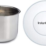 Instant Pot IP-POT-SS304-60 Genuine Stainless Steel Inner Cooking Pot – 6 Quart & Silicone Cover 5 & 6 quart