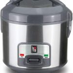 Koto Brand (10 Cup) Electric Rice Cooker Food Steamer, Stainless
