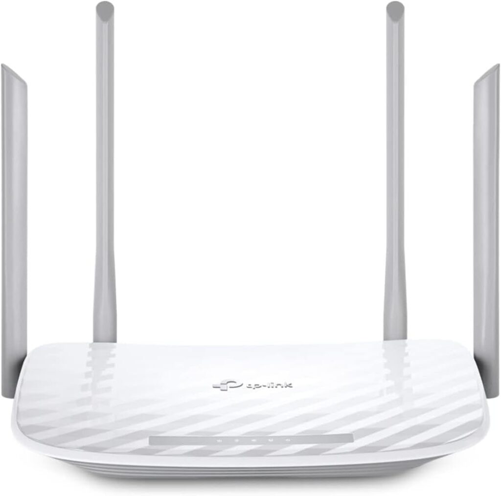TP-Link AC1200 WiFi Router (Archer A54) – Dual Band Wireless Internet Router, 4 x 10/100 Mbps Fast Ethernet Ports, EasyMesh Compatible, Support Guest WiFi, Access Point Mode, IPv6 & Parental Controls
