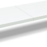 TEAMIX 20 inch White Monitor Stand Riser, Wood Desktop Stand for PC/TV/Laptop/Printer, White Monitor Riser with Storage, Computer Stand with Keyboard Organizer