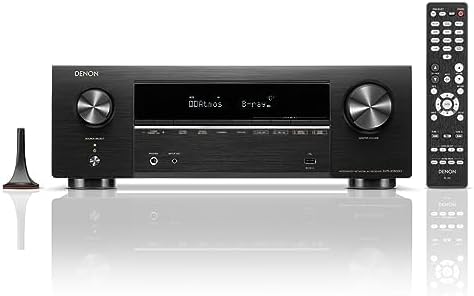 Home Theater Bundle with Denon AVR-X1800H 7.2 Channel Receiver & 2X Definitive Technology Dymension DM40 Slim Tower Speaker