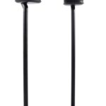 ynVISION.DESIGN Fixed Height Floor Stand Compatible with Sonos One, SL and Play:1 Speaker | 2 Pack | YN-ONE Pair (Black)