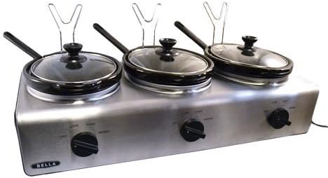 Bella Triple Slow Cooker Buffet & Server