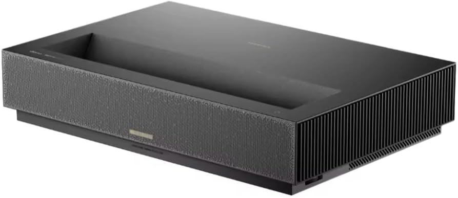 Formovie Cinema Edge 4K UHD Ultra Short Throw Projector, Google TV UST Laser Projector with Licensed Netflix, HDR10 150″ ALPD Laser TV, Dolby Audio DTS-H for Home Theater