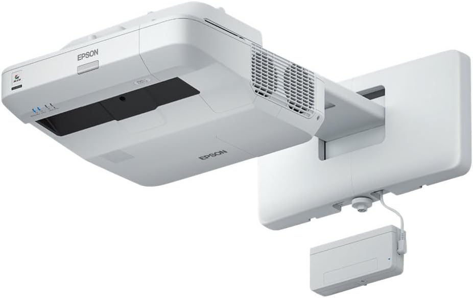 Epson V11H823022 BrightLink 697Ui LCD Projector, White