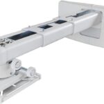 Optoma OWM3000 Dual Stud Ultra Short Throw Universal Wall Mount in White with Telescoping Arm